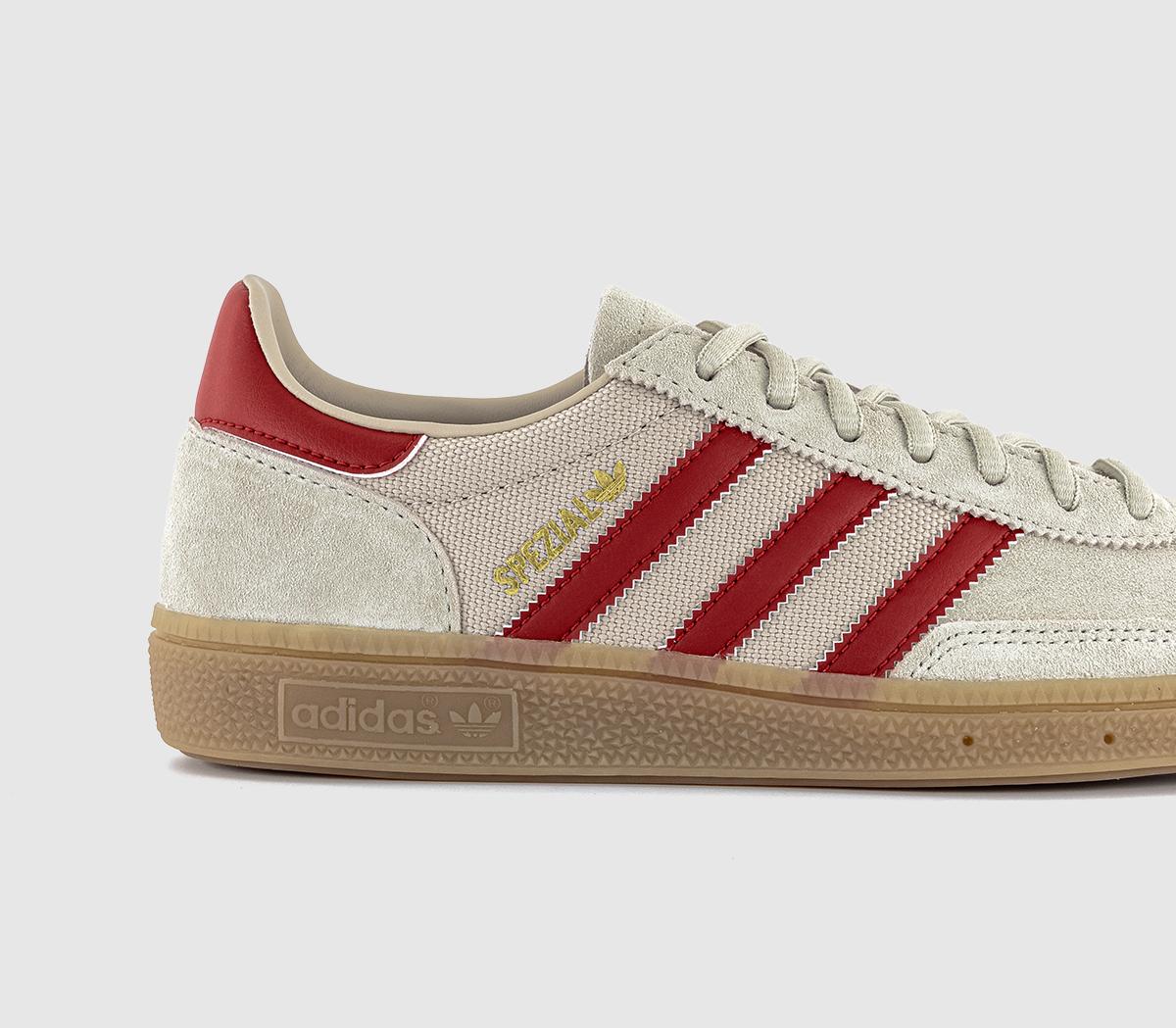 adidasHandball Spezial Trainers adidasHandball Spezial TrainersPutty Grey Team Victory Red Wonder Beige