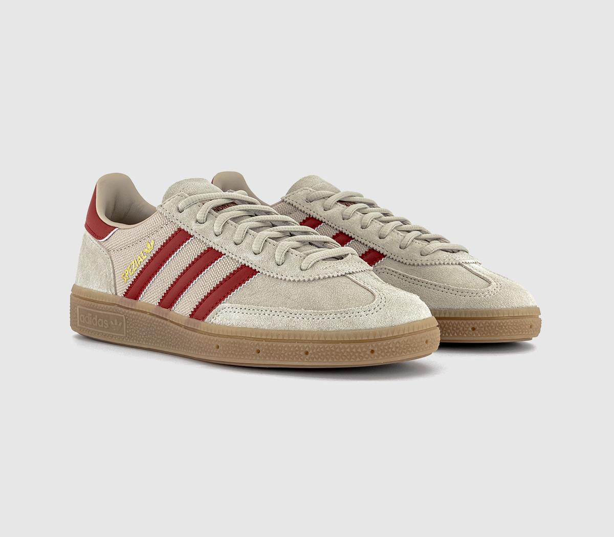 adidasHandball Spezial Trainers adidasHandball Spezial TrainersPutty Grey Team Victory Red Wonder Beige