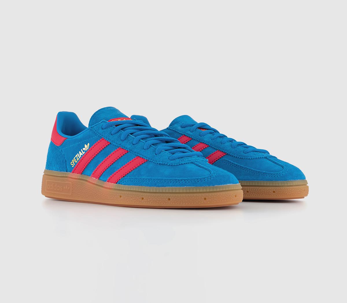 Adidas Mens Handball Spezial Trainers Sepia Rose Pewter In Blue Blue/Red, 11