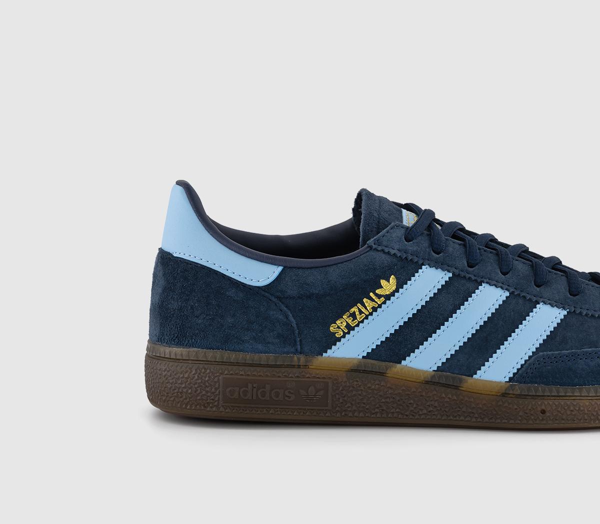 adidas Handball Spezial Trainers Collegiate Navy Clear Sky Gum - Women ...