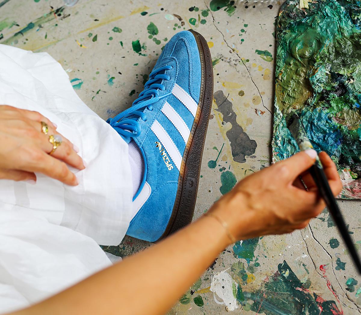adidasHandball Spezial TrainersLight Blue White Gum