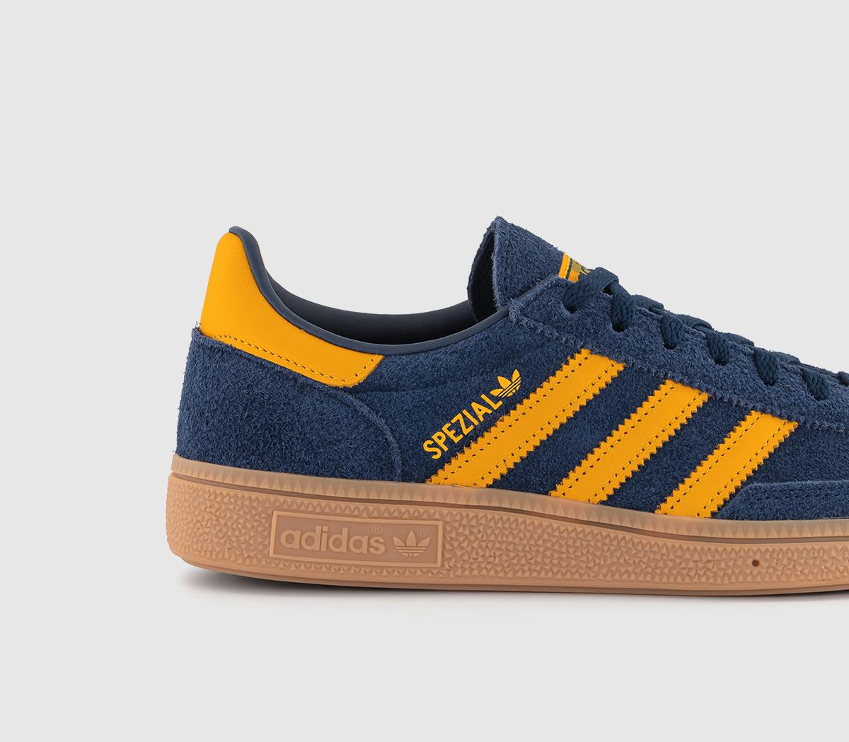 adidas Handball Spezial Trainers adidas Handball Spezial Trainers Navy Yellow Gum
