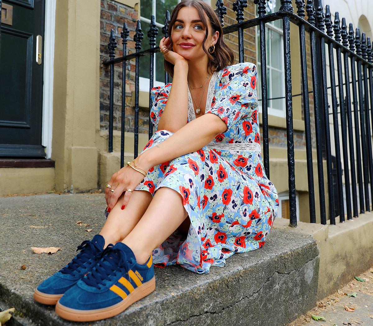 adidas Handball Spezial Trainers adidas Handball Spezial Trainers Navy Yellow Gum