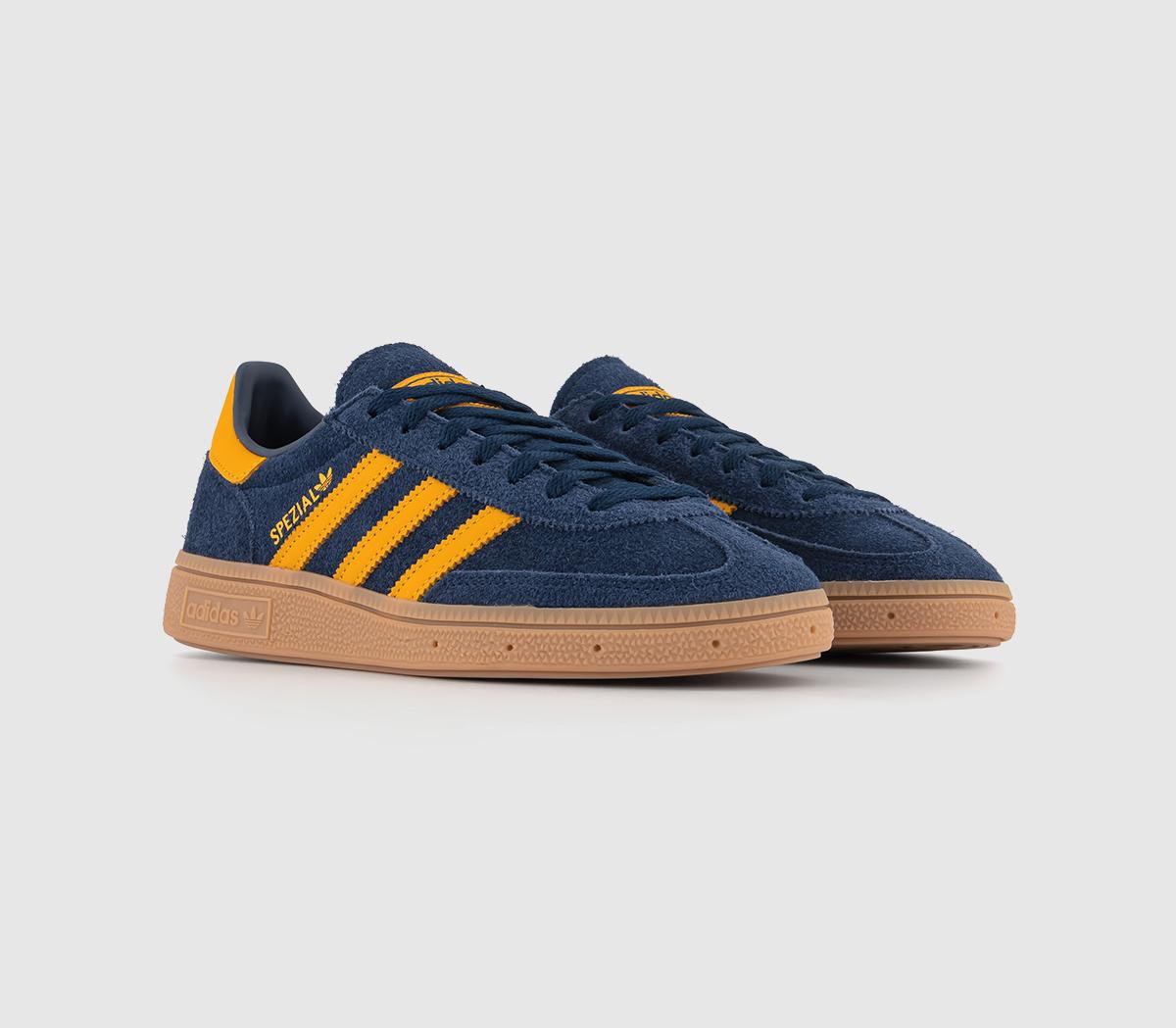 adidas Handball Spezial Trainers adidas Handball Spezial Trainers Navy Yellow Gum