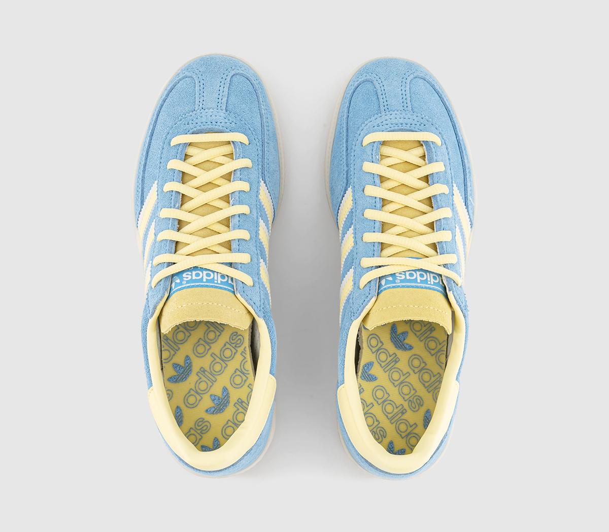adidasHandball Spezial TrainersSemi Blue Burst Almost Yellow Crystal White