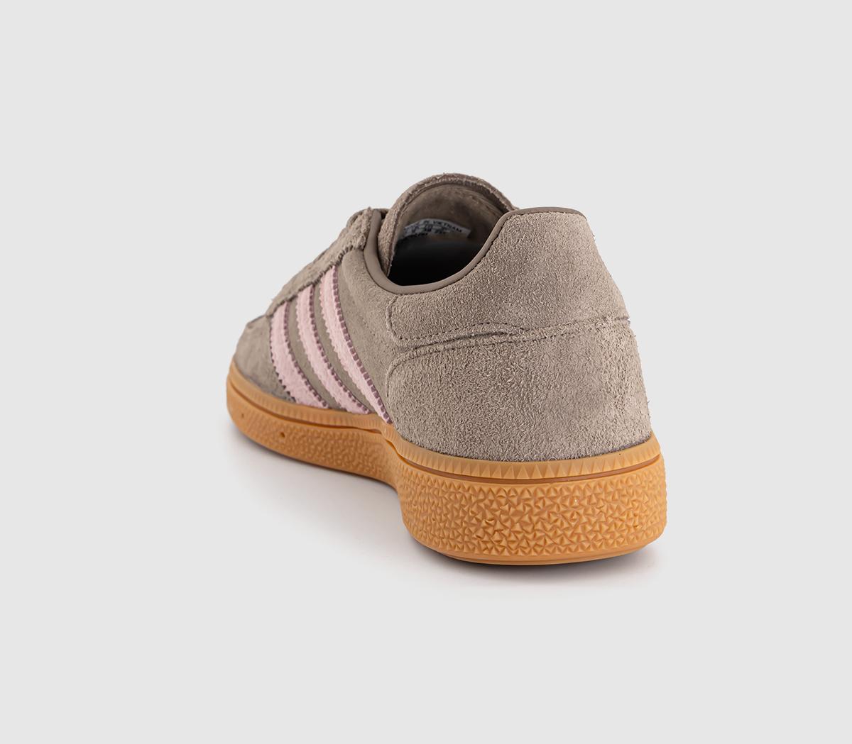 adidas EXCLUSIVE Handball Spezial Trainers Chalky Brown Clear Pink Gold ...