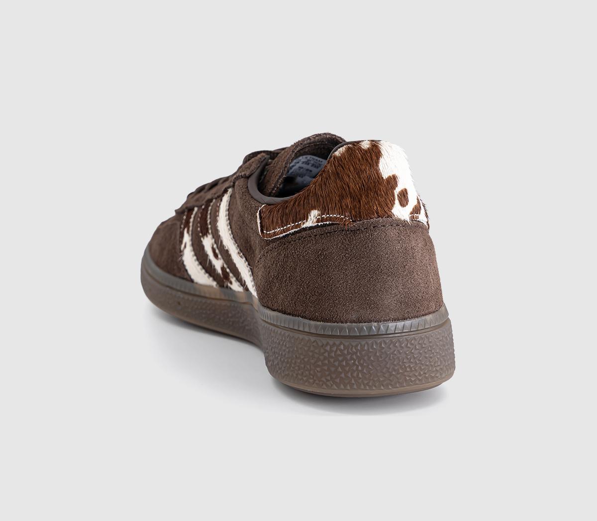 adidasHandball Spezial TrainersBrown Cow Print