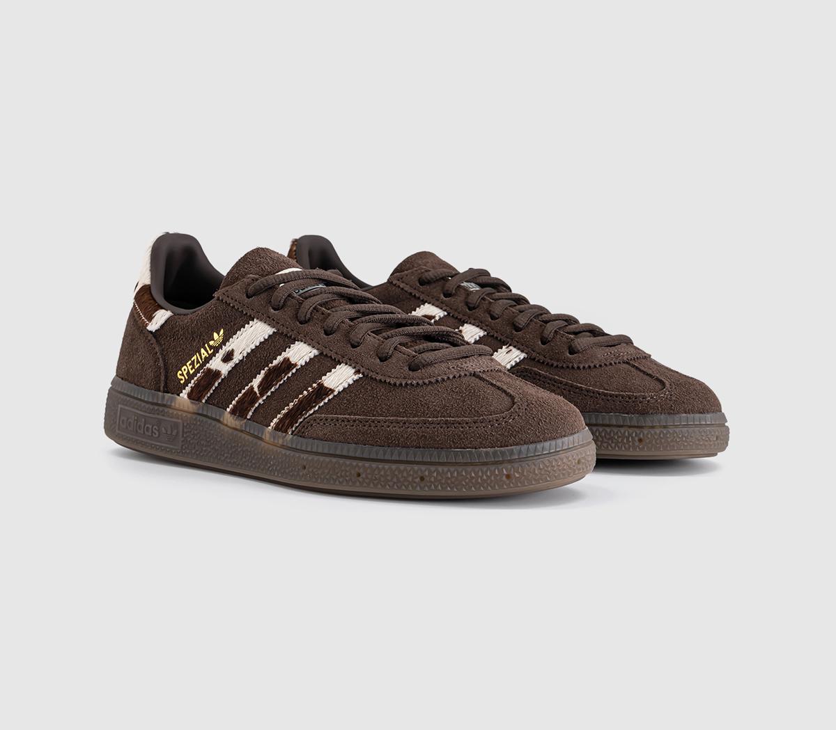 adidasHandball Spezial TrainersBrown Cow Print