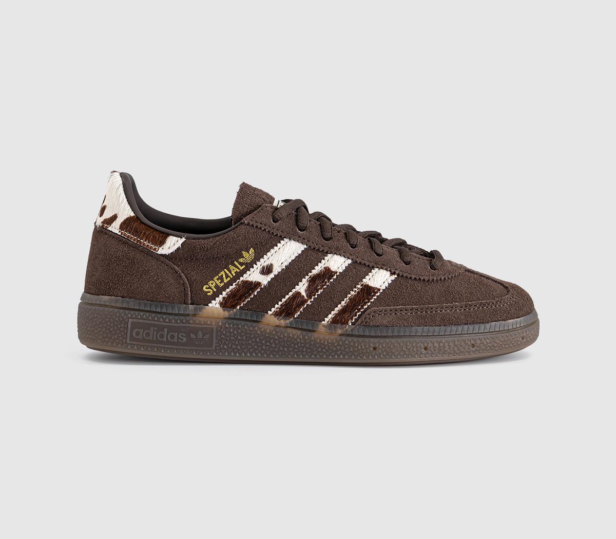 adidasHandball Spezial TrainersBrown Cow Print
