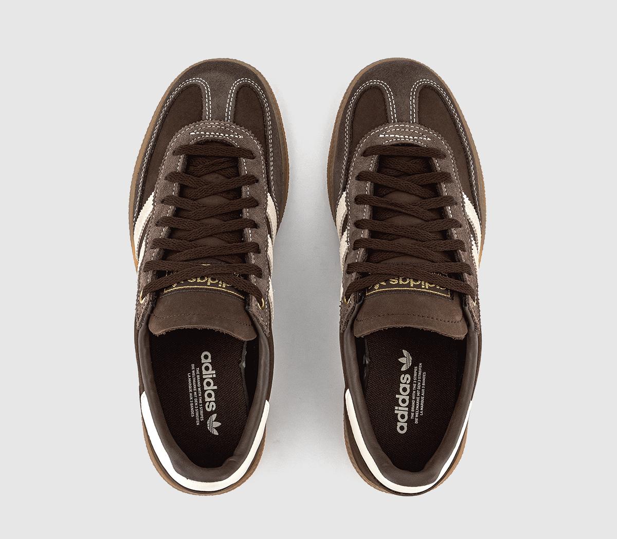 adidasHandball Spezial TrainersDark Brown Off White Gum