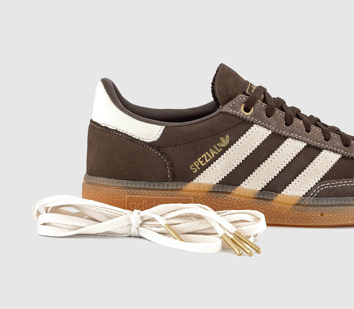 adidasHandball Spezial TrainersDark Brown Off White Gum