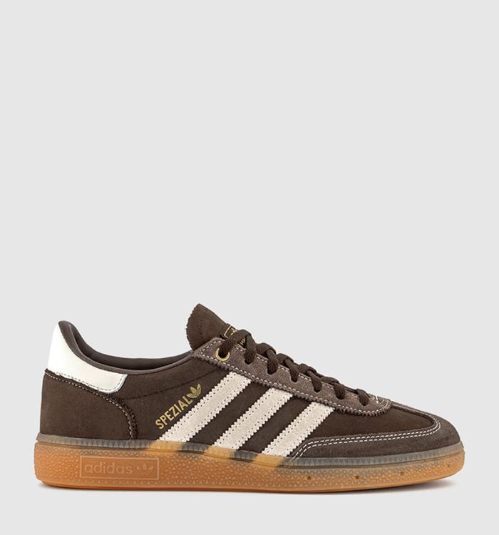 adidas Handball Spezial Trainers Dark Brown Off White Gum