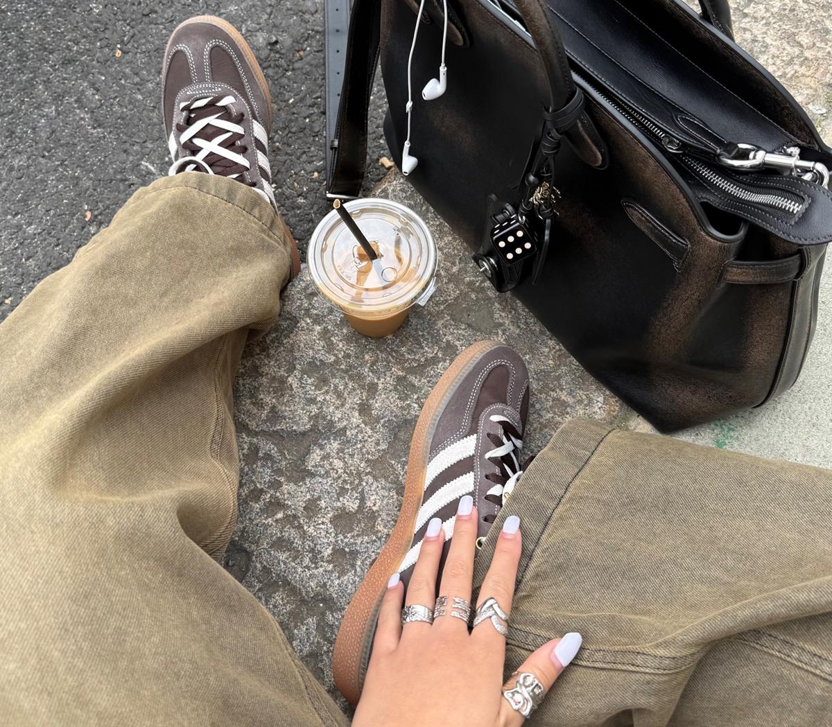 adidasHandball Spezial TrainersDark Brown Off White Gum