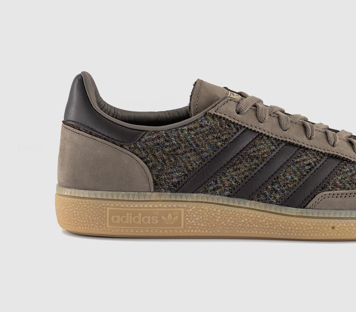 adidasHandball Spezial x Harris Tweed TrainersAurora Coffee Gum