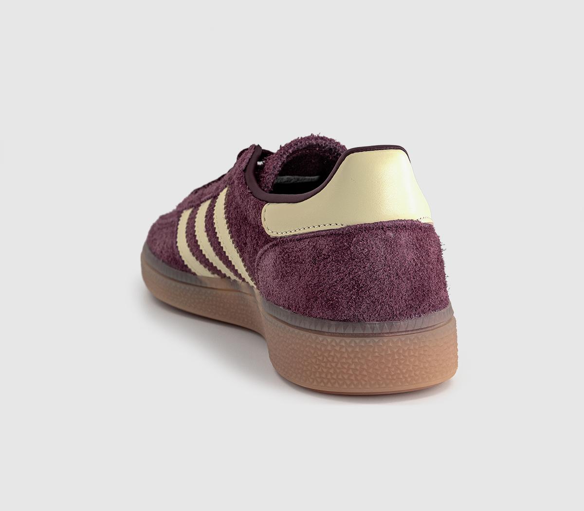 adidasHandball Spezial TrainersMaroon Warm Vanilla Gold Metallic