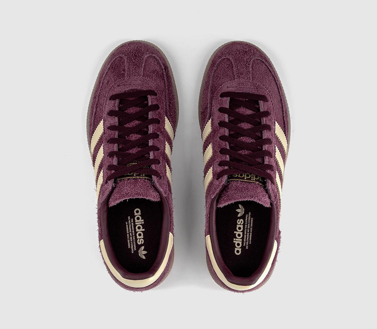 adidasHandball Spezial TrainersMaroon Warm Vanilla Gold Metallic