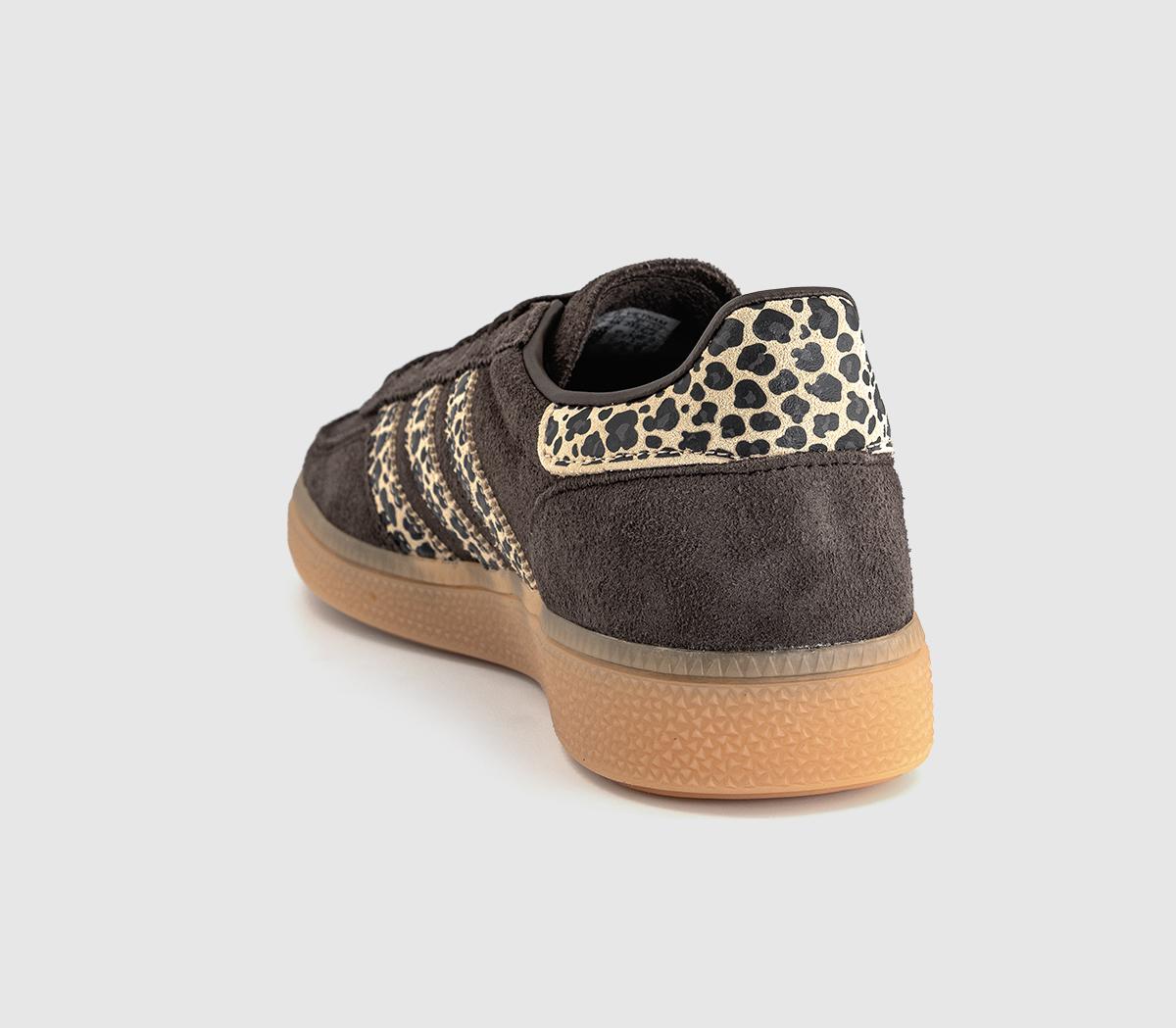 adidasHandball Spezial TrainersLeopard Dark Brown Warm Sandstone Gum