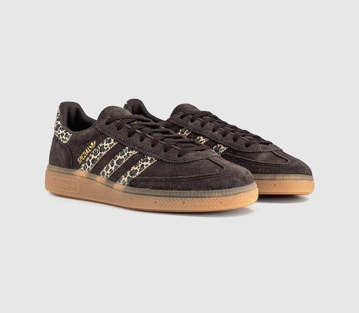 adidasHandball Spezial TrainersLeopard Dark Brown Warm Sandstone Gum
