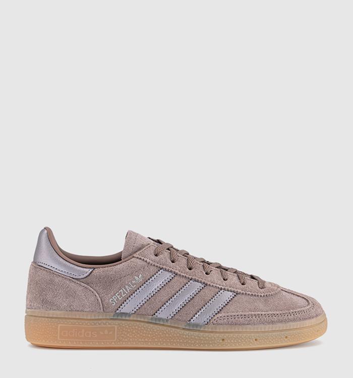 adidas Handball Spezial Trainers Trace Brown Coffee Metallic Gum