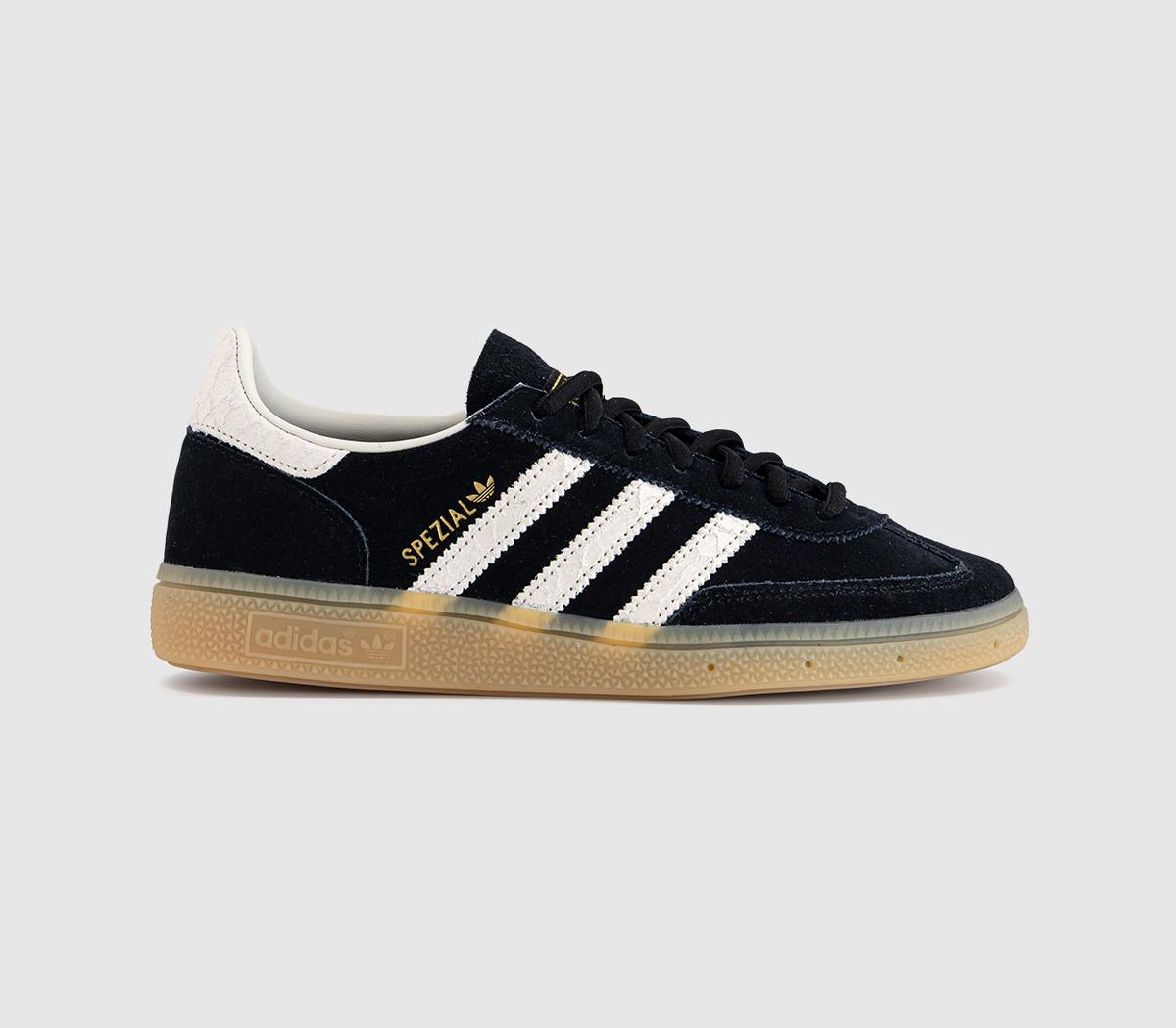 Adidas Handball Spezial Trainers Offwhite Gum Black in Women's Size 3.5, Offspring