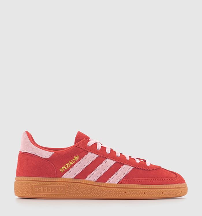 adidas Handball Spezial Trainers Bright Red Clear Pink Gum