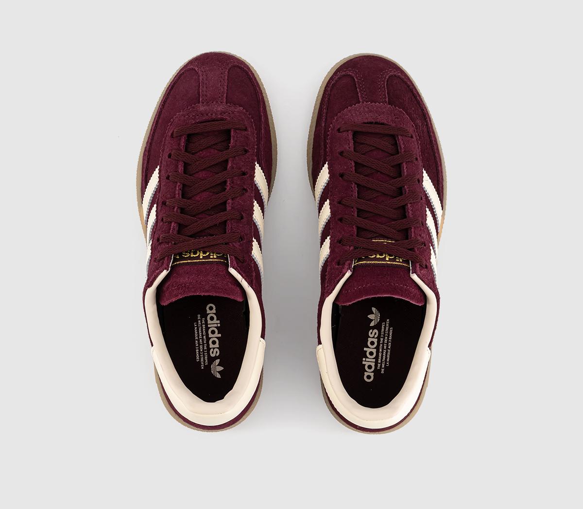 adidasHandball Spezial Trainers adidasHandball Spezial TrainersMaroon Cream White Gold Metallic