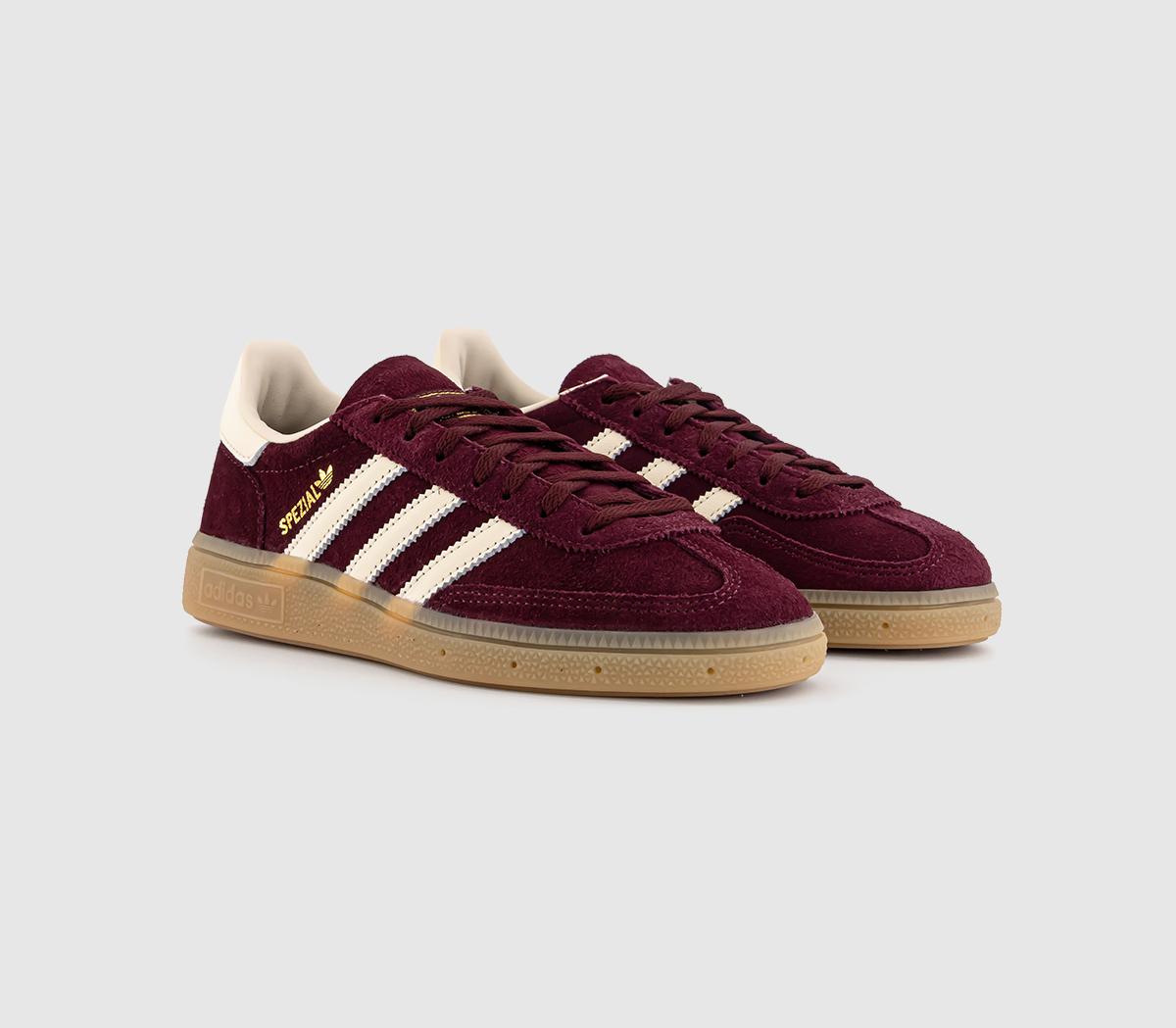 adidasHandball Spezial Trainers adidasHandball Spezial TrainersMaroon Cream White Gold Metallic
