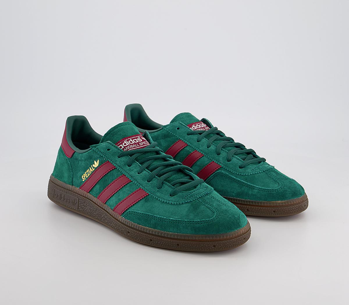 adidasHandball Spezial TrainersCollegiate Green Burgundy Gum