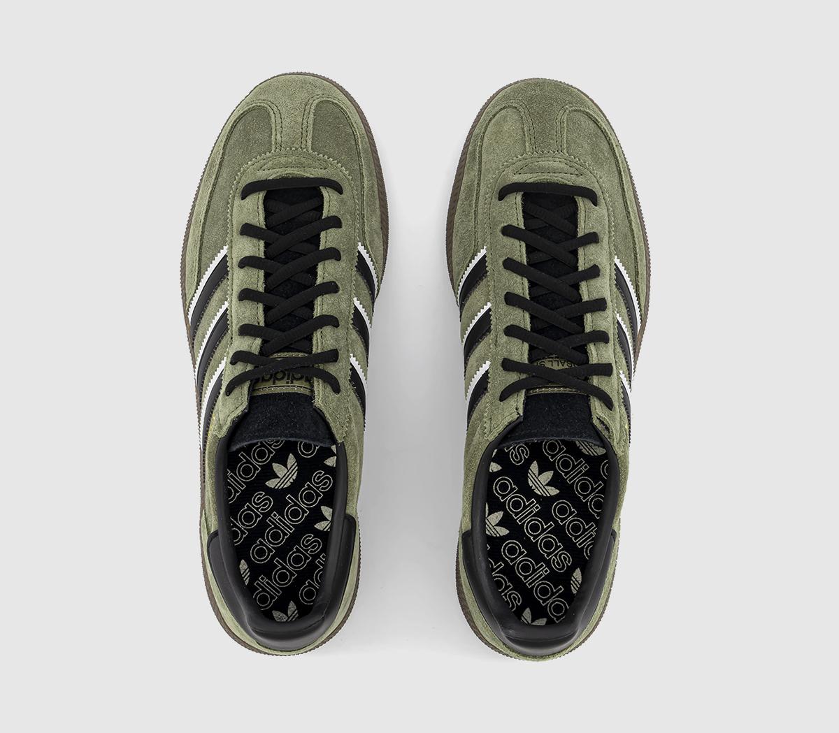 adidasHandball Spezial TrainersFocus Olive Black Crystal White