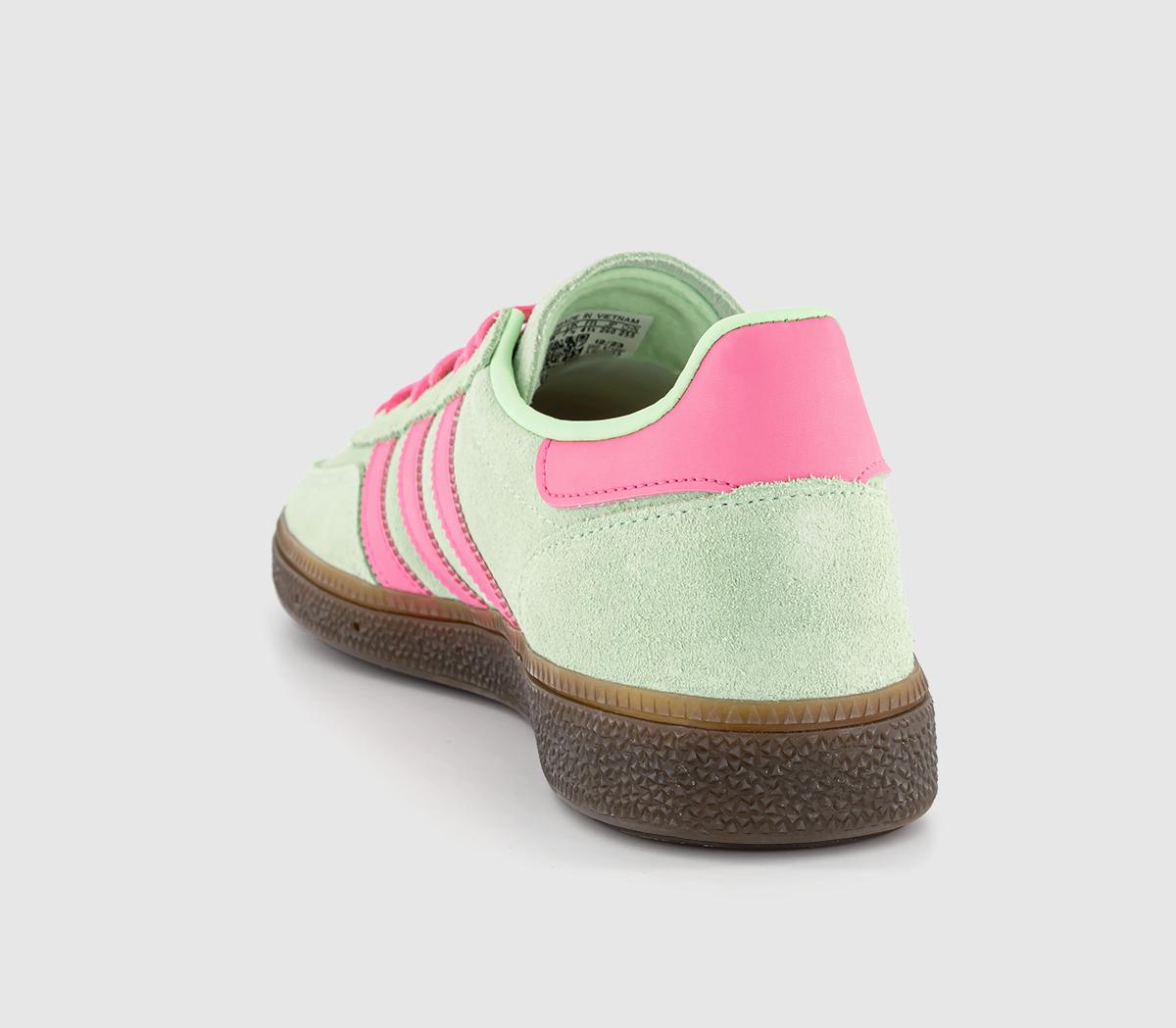 adidasHandball Spezial Trainers adidasHandball Spezial TrainersSemi Green Lucid Pink Gum