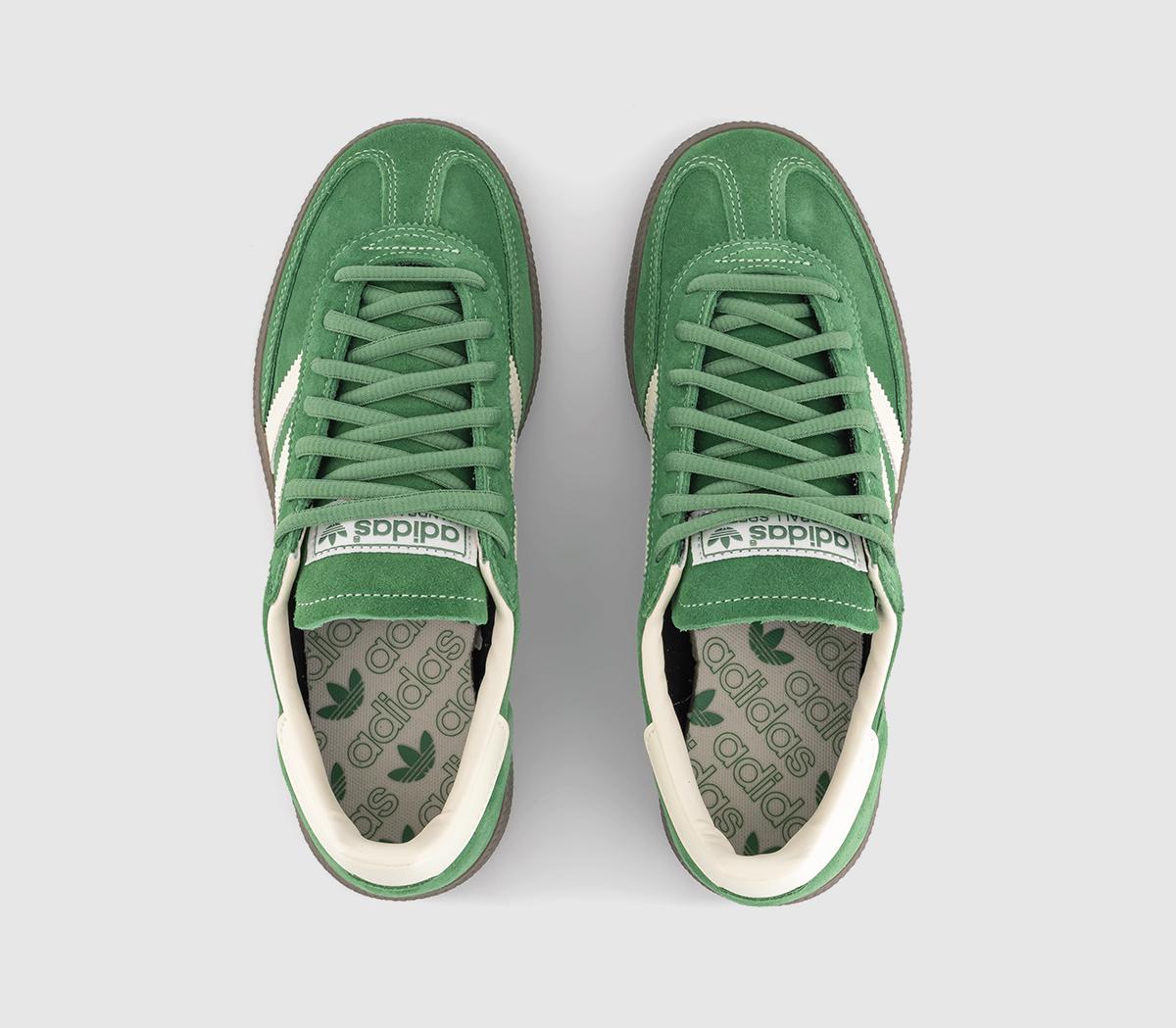 adidas Handball Spezial Trainers adidas Handball Spezial Trainers Preloved Green Cream White Crystal White