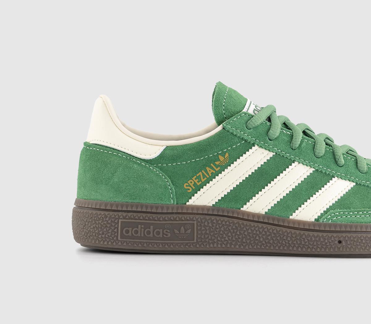 adidas Handball Spezial Trainers Preloved Green Cream White Crystal ...