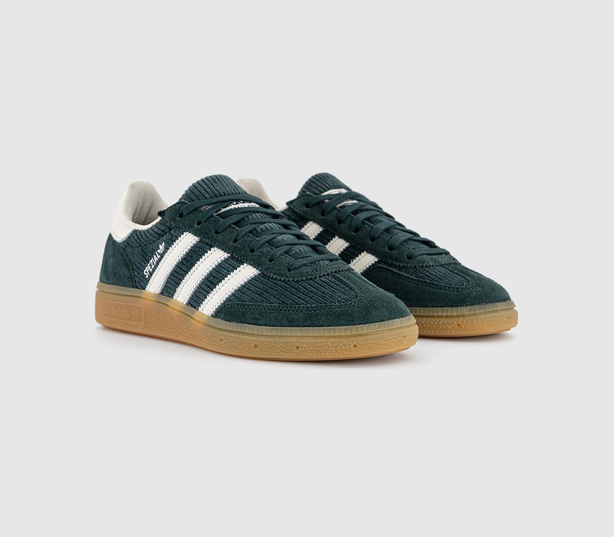 adidas Handball Spezial Trainers Mineral Green Offwhite Gum - Women's ...