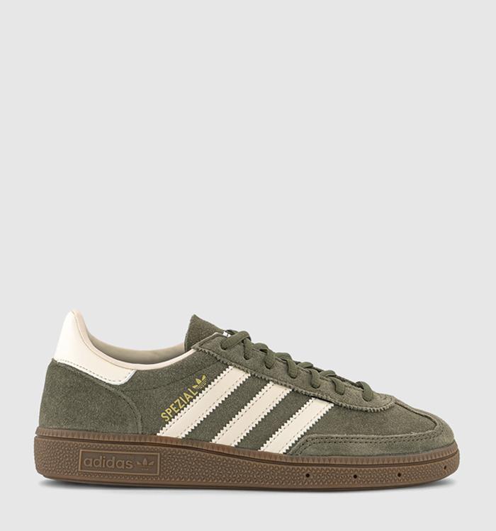 adidas Handball Spezial Trainers Olive Strata Cream White Gum