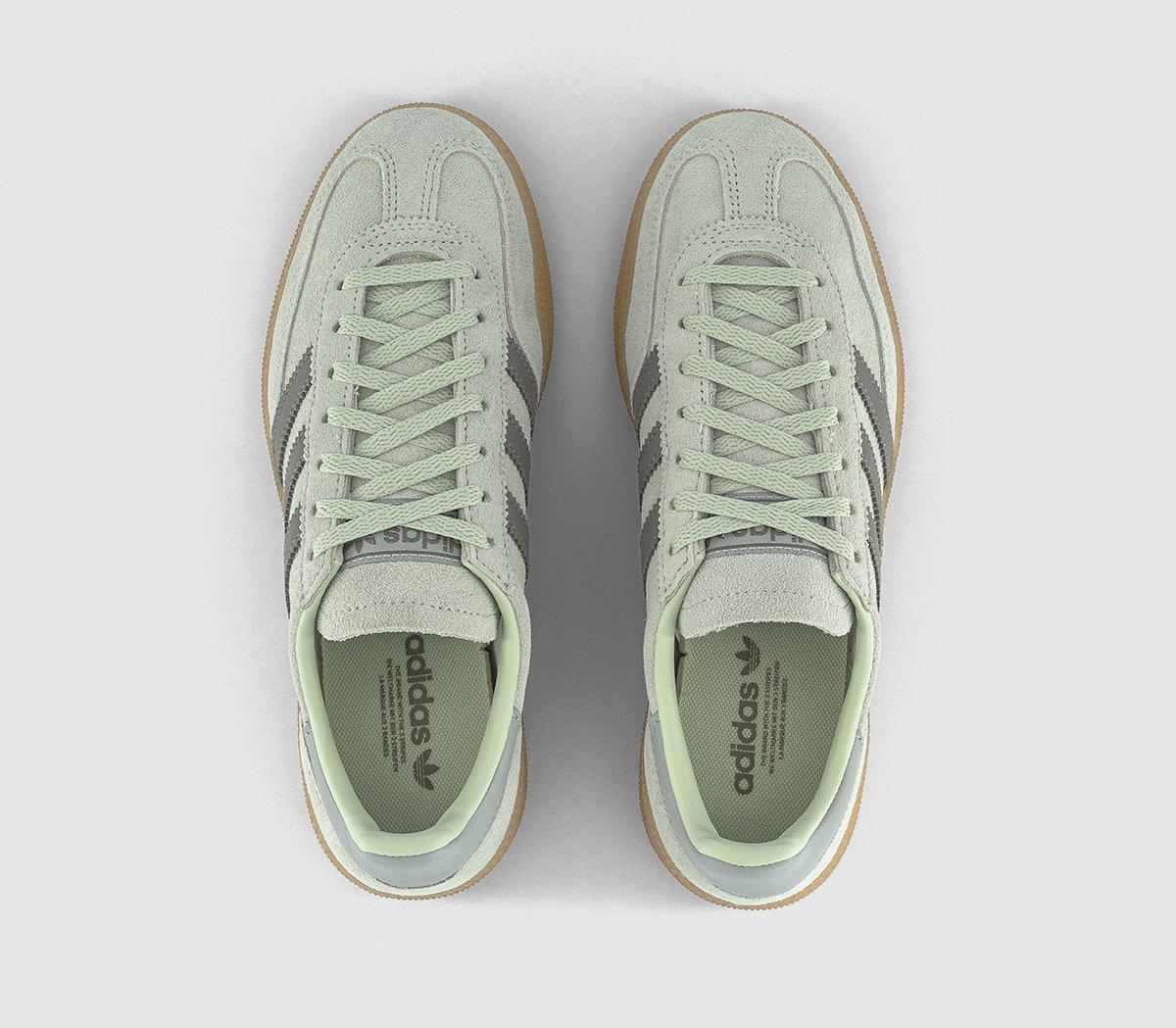 adidasHandball Spezial Trainers adidasHandball Spezial TrainersLinen Green Silver Pebble Wonder Silver