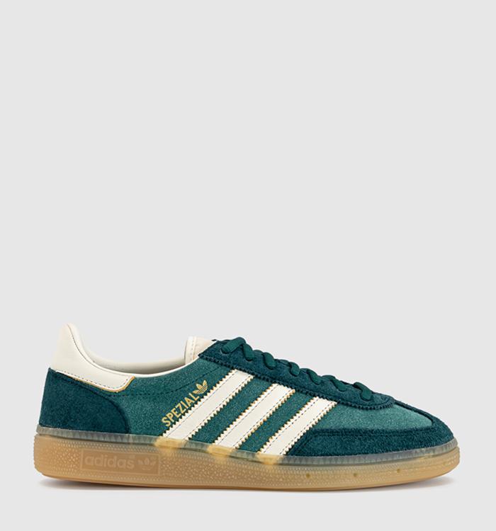 adidas Handball Spezial Trainers Collegiate Green Offwhite Aurora Ivy