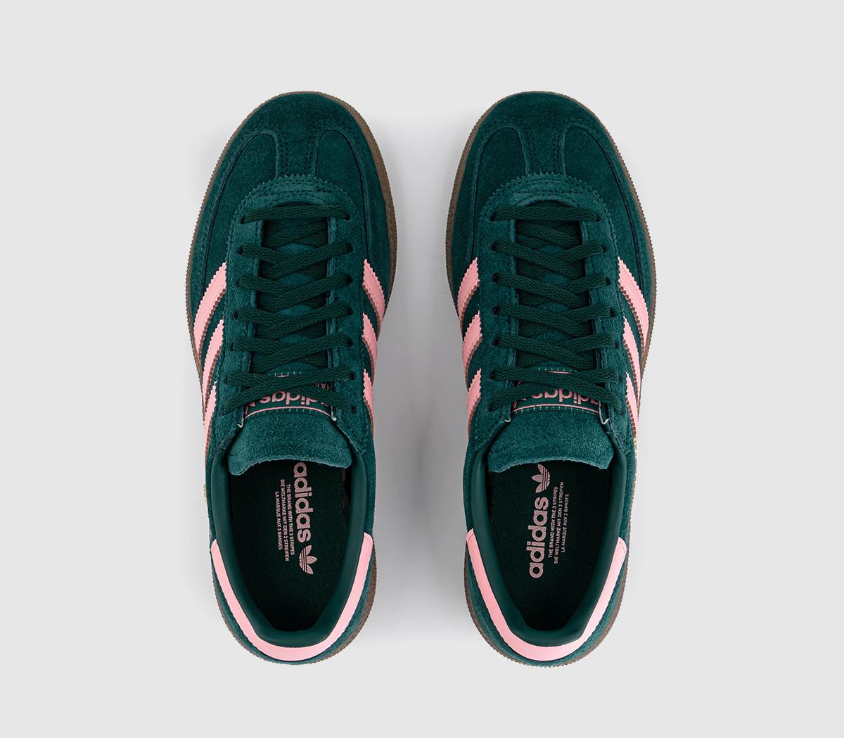 adidasHandball Spezial TrainersCollegiate Green Pink Spark Gold Metallic