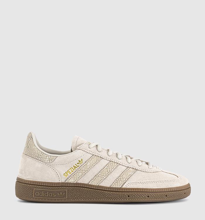adidas Handball Spezial Trainers Khaki Wonder Alumina Snake Print