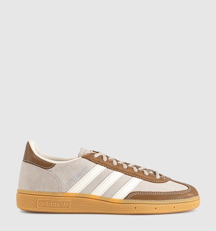 adidas Handball Spezial Trainers Khaki Cream White Brown Desert
