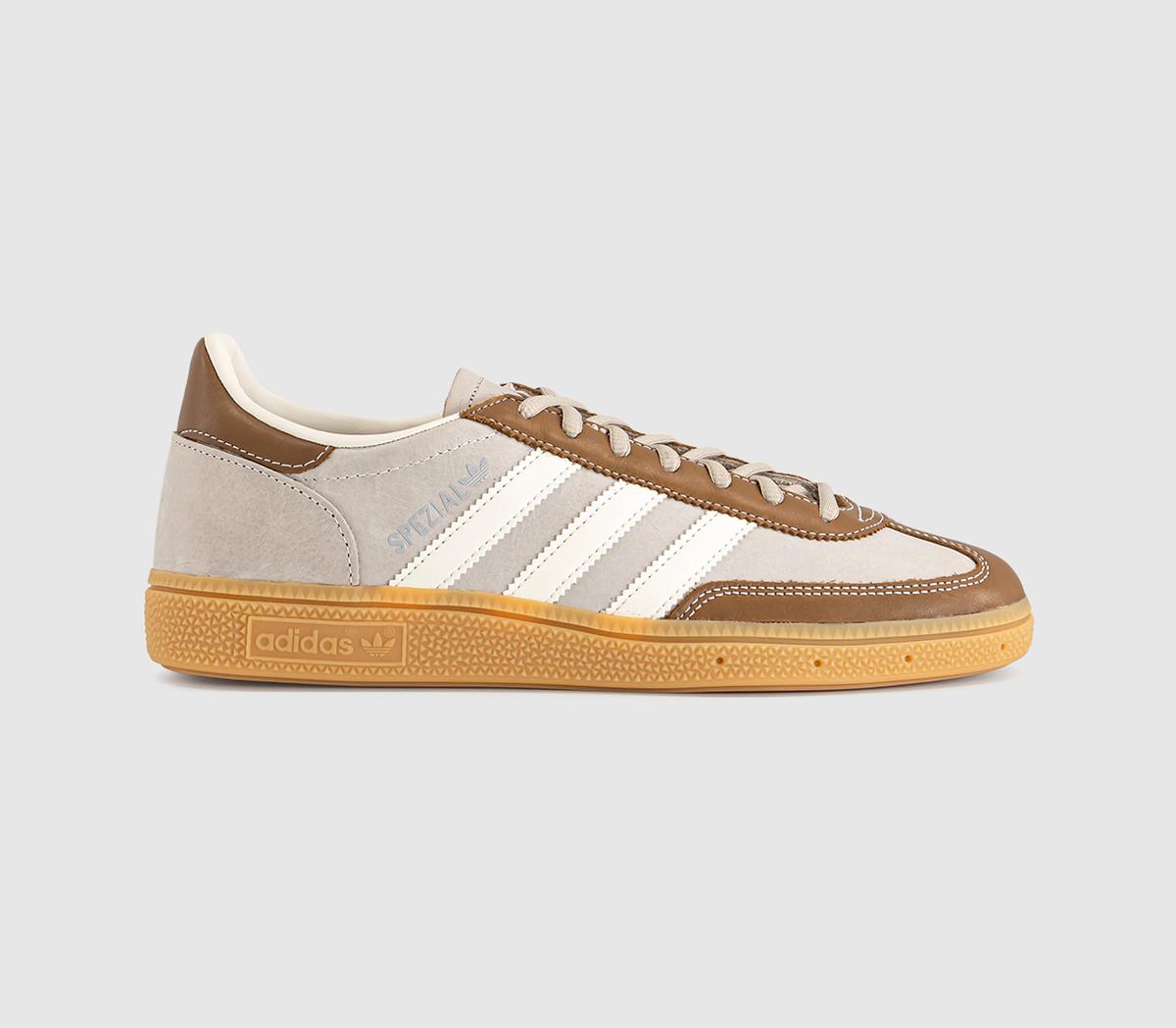 adidasHandball Spezial TrainersKhaki Cream White Brown Desert