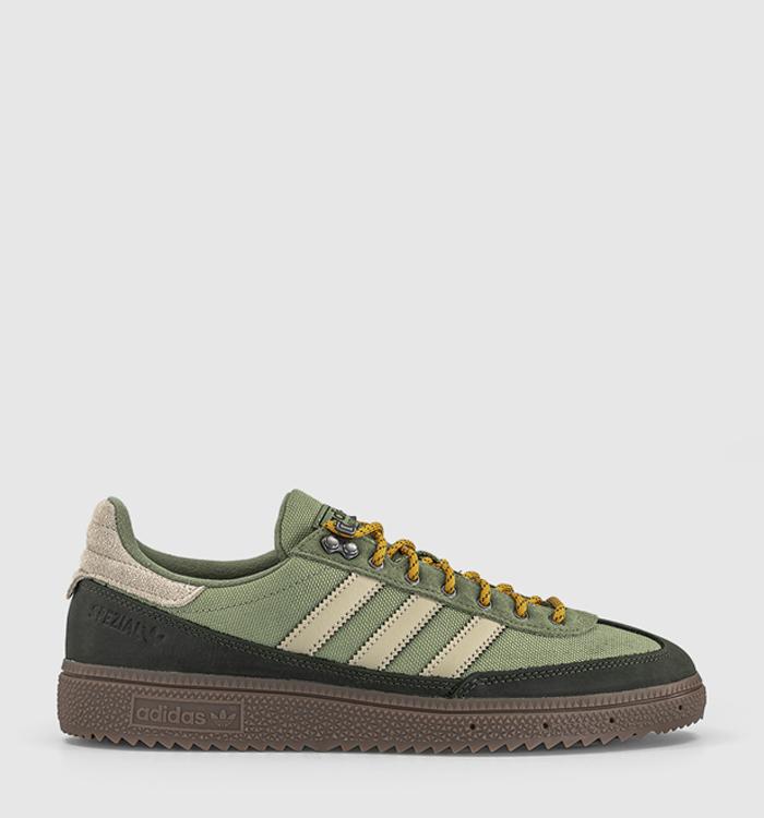 adidas Handball Spezial Trainers Weatherized Tent Green Khaki Night Cargo