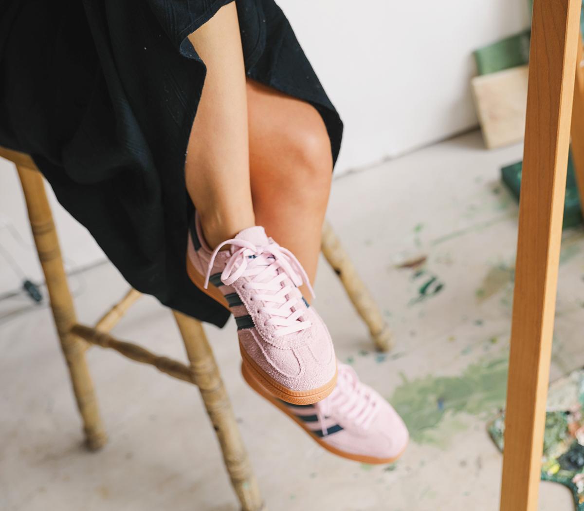 adidasHandball Spezial Trainers adidasHandball Spezial TrainersBaby Pink Navy Gum