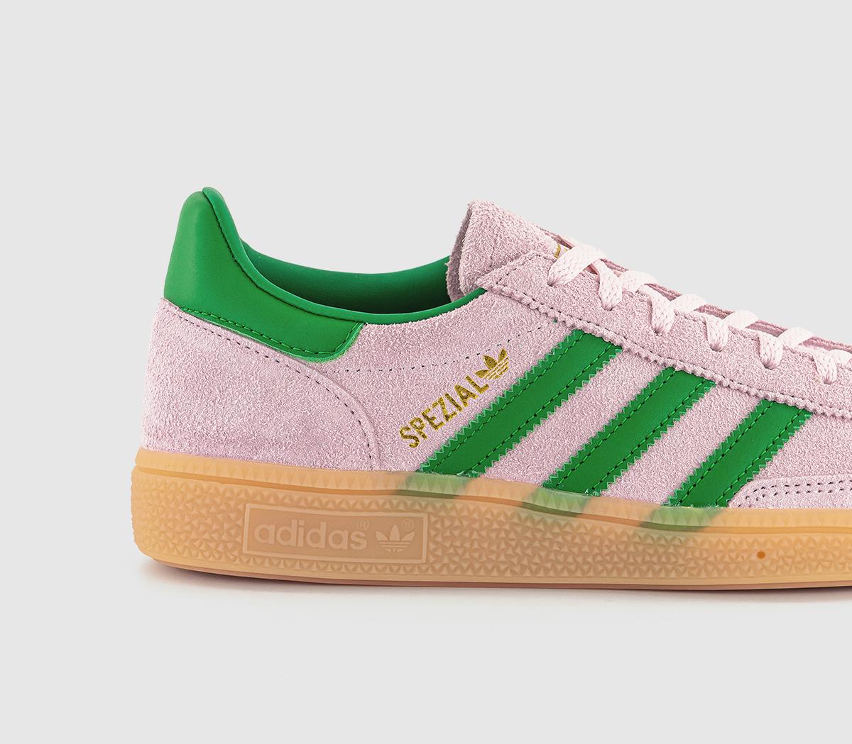adidasHandball Spezial TrainersClear Pink Green Gold Metallic
