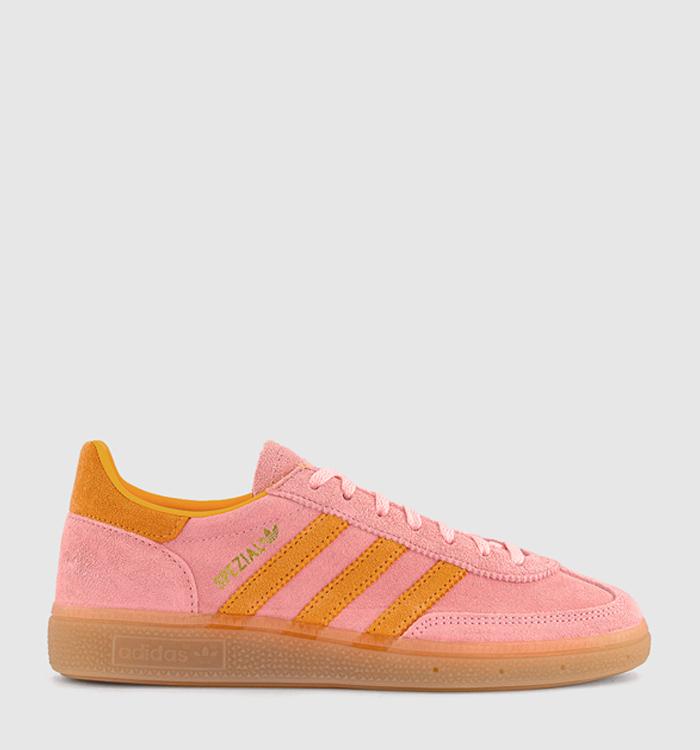 adidas Handball Spezial Trainers Glow Pink Flash Orange Gum
