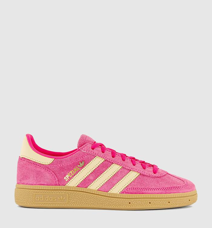 adidas Handball Spezial Trainers Lucid Pink Almost Yellow Gold Metallic
