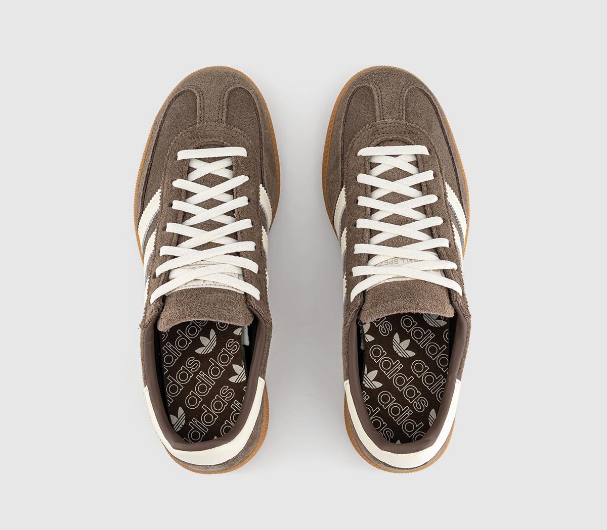 adidas Handball Spezial Trainers Brown Earth Strata Offwhite Gum - Men ...