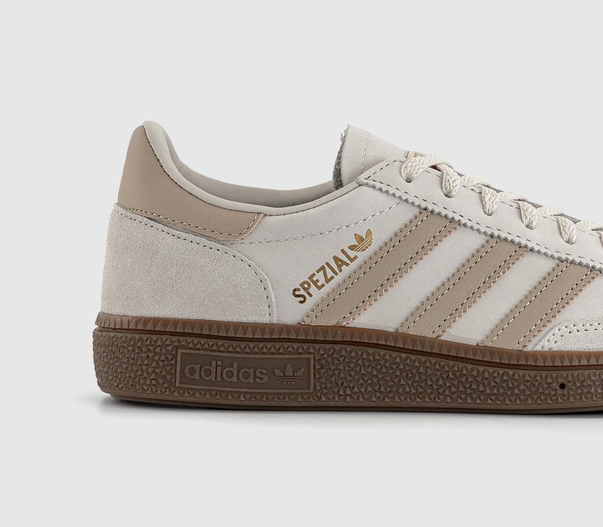 Adidas Handball Spezial Trainers Alumina Wonder Beige Gum Women s Adidas Handball Spezial Trainers Alumina Wonder Beige Gum Women s