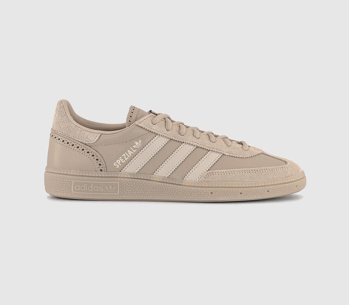 adidas Mens Handball Spezial Trainers Wonder Beige Alumina Wonder Beige In Natural, 9.5 adidas Mens Handball Spezial Trainers Wonder Beige Alumina Wonder Beige In Natural, 9.5