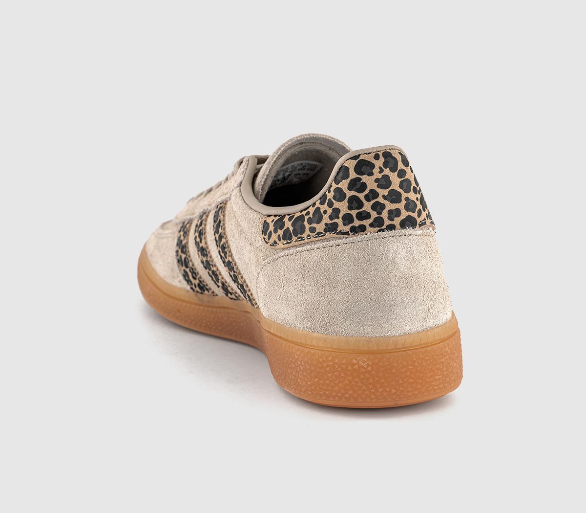 adidasHandball Spezial TrainersWonder Beige Leopard Sandstone Gum