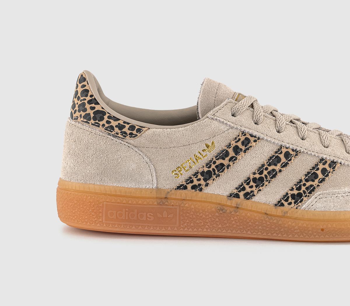 adidasHandball Spezial TrainersWonder Beige Leopard Sandstone Gum